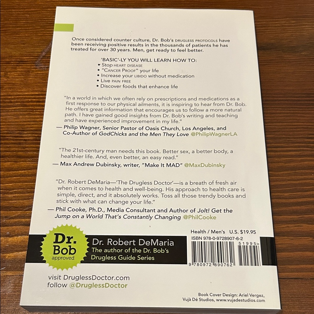 Dr. Bob's Men's Health Book - Picture 2 of 2